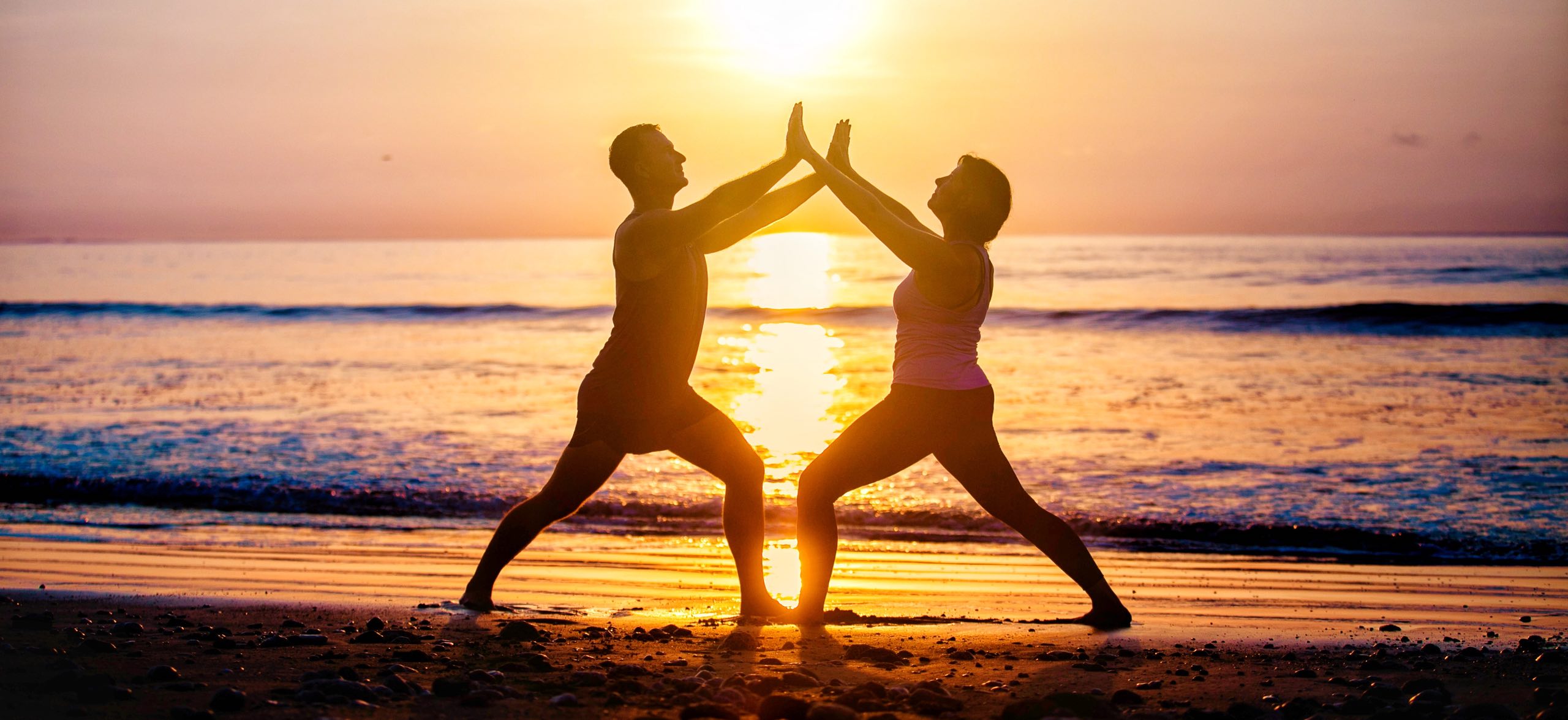 partner yoga | yoga for two | yogi aaron | Blue Osa beach