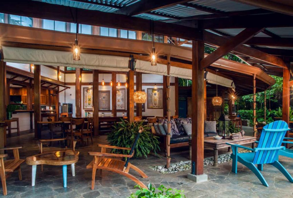 Eco-luxury accommodations and farm-to-table meals included in yoga certification cost