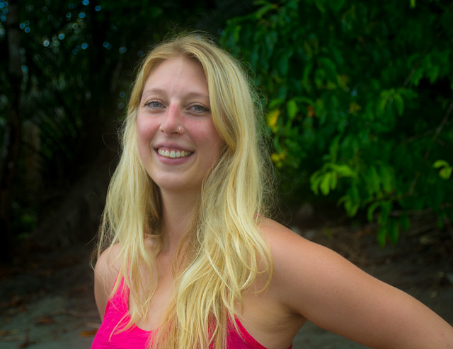 Laura attended Yoga Teacher training while pregnant at Blue Osa