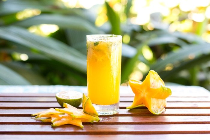 Starfruit Juice at Blue Osa