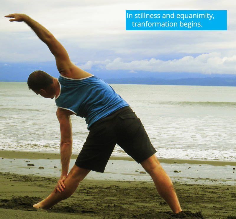 Trikonasana Triangle pose yoga