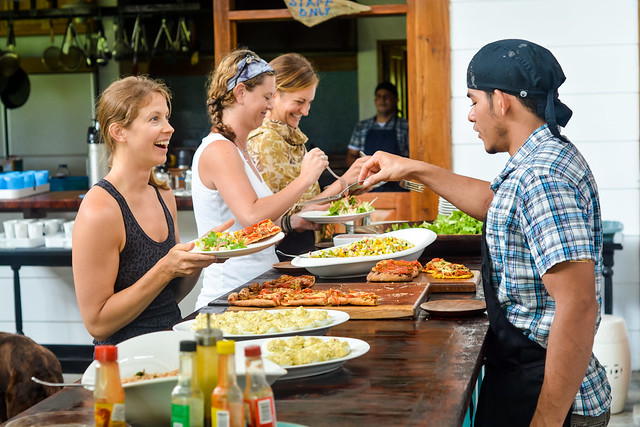 Farm to table food will nourish your mind, body and soul during the 30-day yoga teacher training program at Blue Osa
