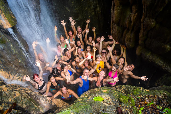 Yoga Teacher Training in Costa Rica Secret Waterfall