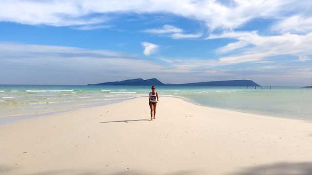 7. Take long walks along the white sandy beaches in Cambodia with Blue Osa Journeys