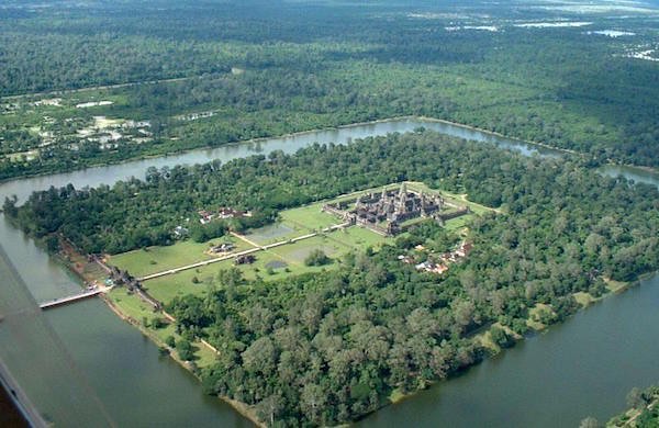 5 AMAZING SECRETS OF THE ANGKOR WAT BLUE OSA YOGA JOURNEYS CAMBODIA AERIAL VIEW