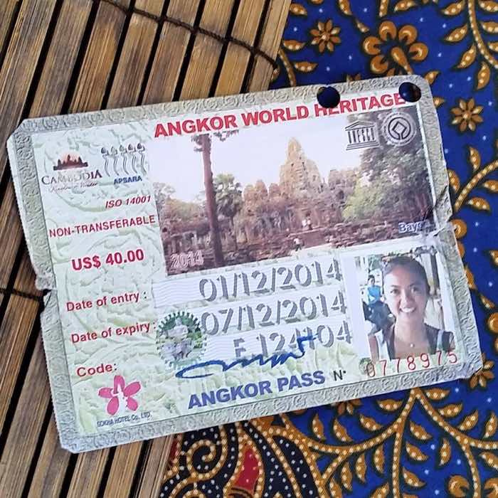 Angkor Wat Kingdom of Cambodia Park Pass
