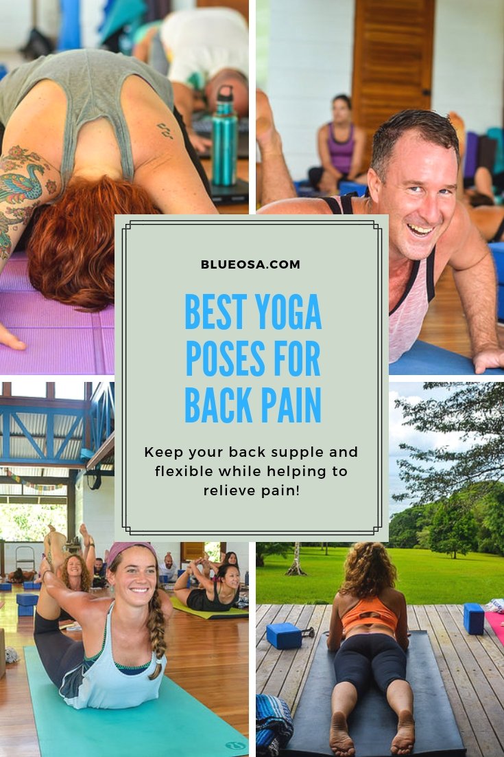 Best Yoga Poses For Back Pain Pin