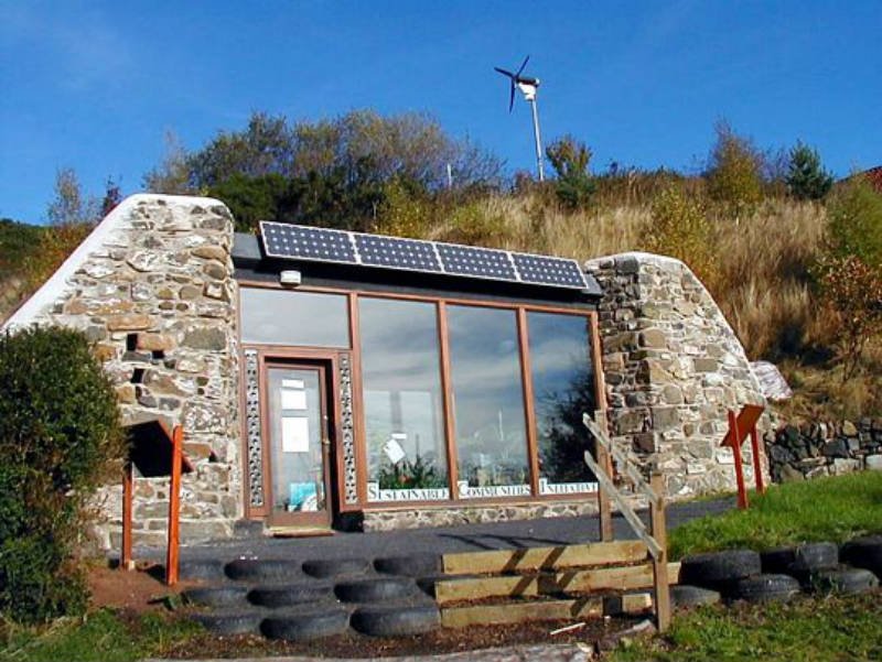 Earthships are a unique sustainable living idea for those who want to preserve the Earth's resources