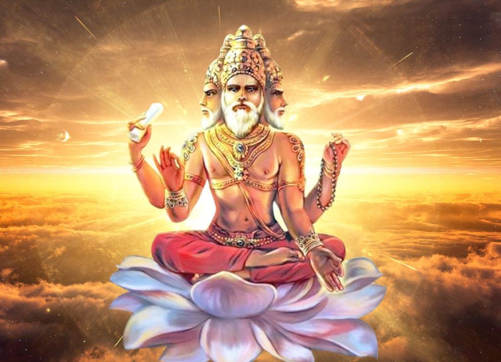 brahma-hindu god
