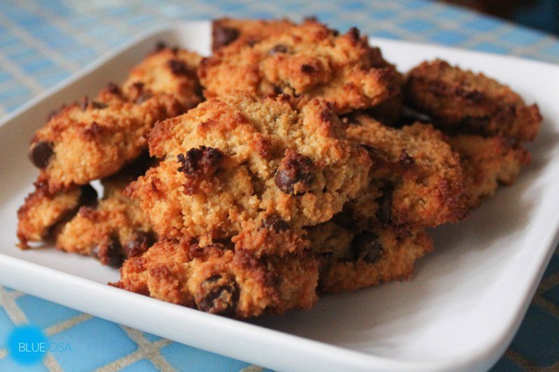gluten free chocolate chip cookies from the kitchen of blue osa
