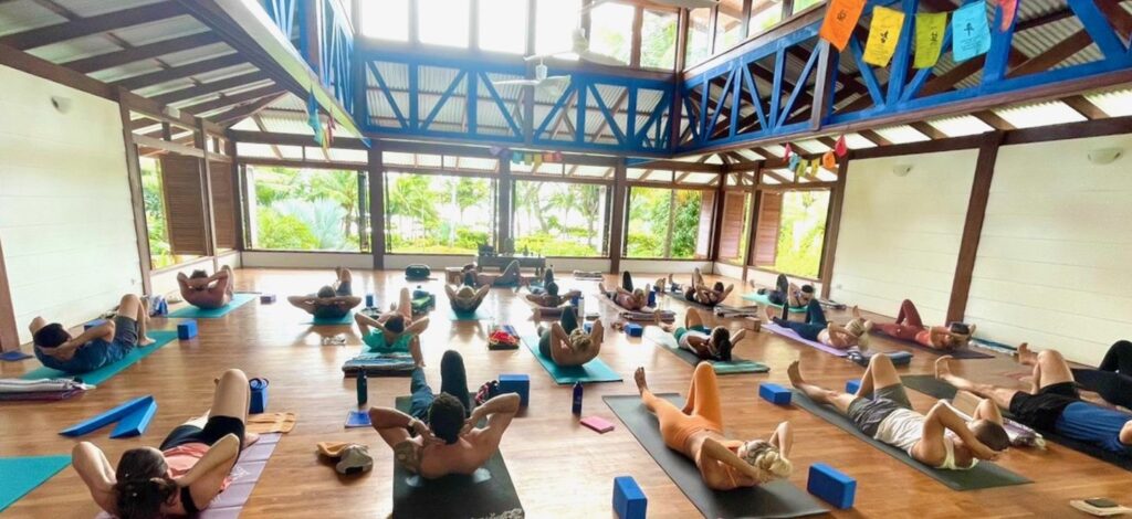 Yoga Alliance certified teacher training at Blue Osa beachfront jungle retreat Costa Rica