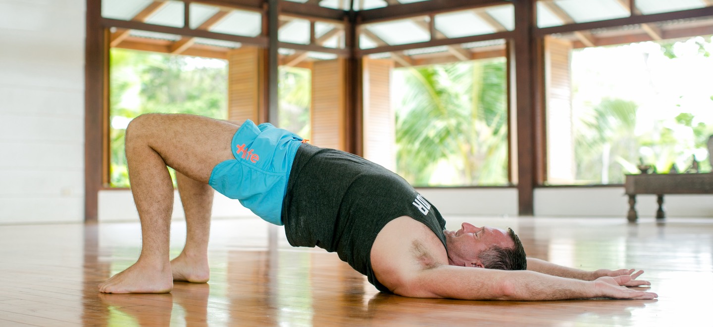 The 8 Best Yoga Poses For Knee Pain | Bridge Pose | Yogi Aaron