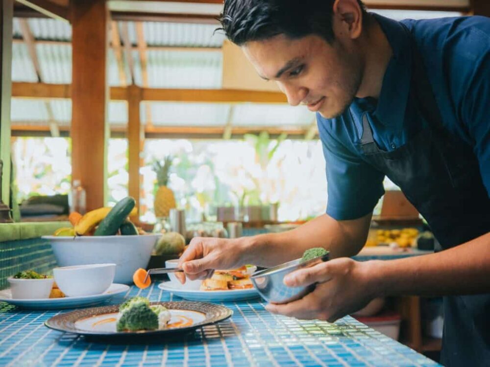 Farm to table organic meals Costa Rica yoga teacher training Blue Osa healthy eating Blue Osa retreat Costa Rica holistic wellness