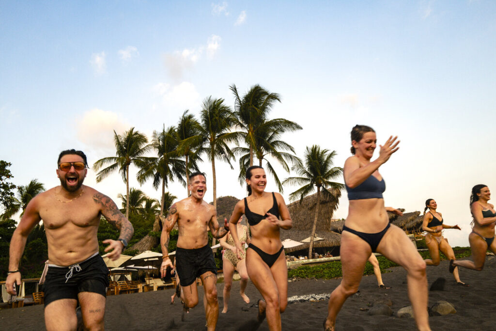 Blue Osa get salty yoga retreats with Erin Harris immersive yoga trainings