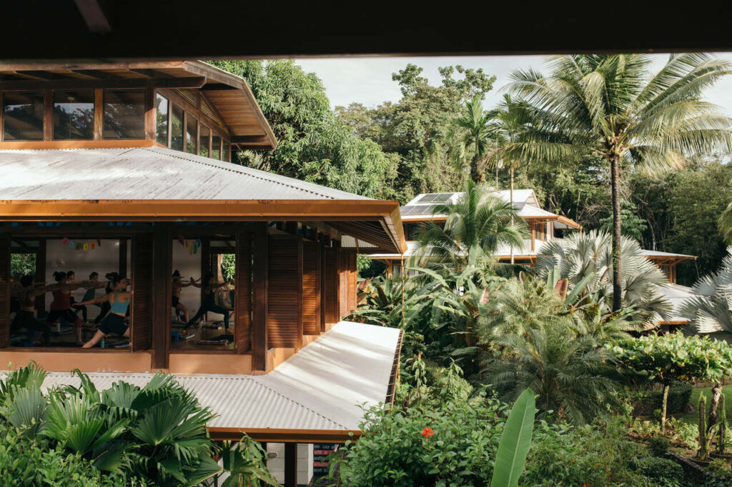 get salty yoga retreats with Erin Harris Blue Osa yoga Retreat
