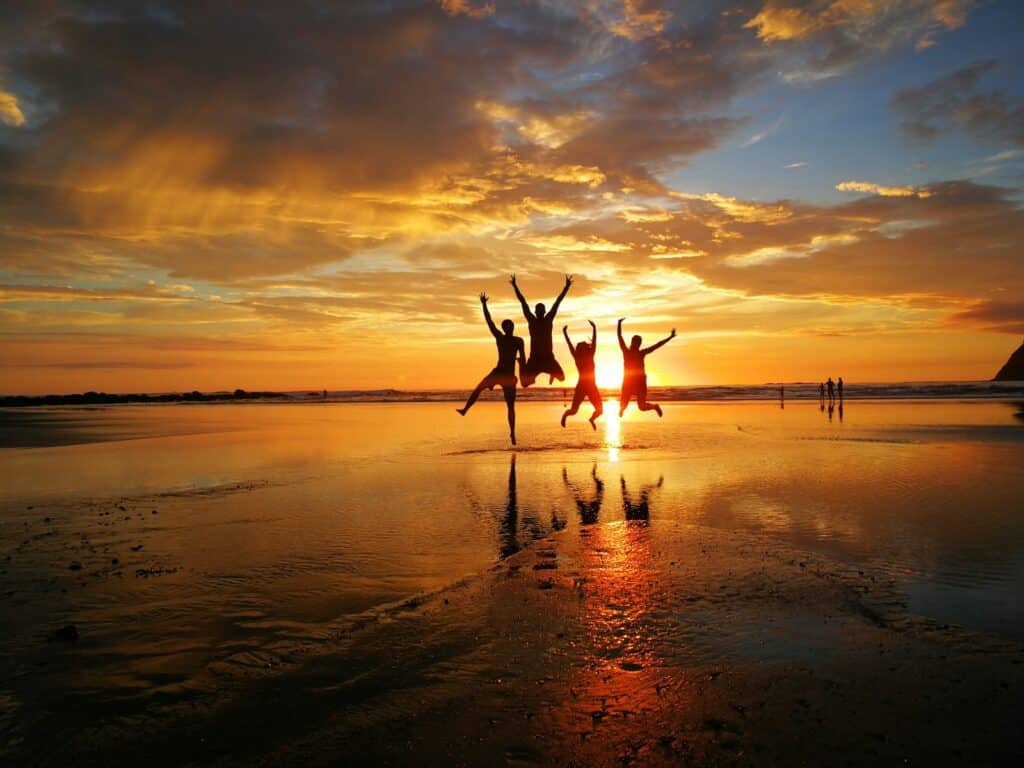Blue Osa beachfront yoga retreat costa rica ocean view sunrise practice