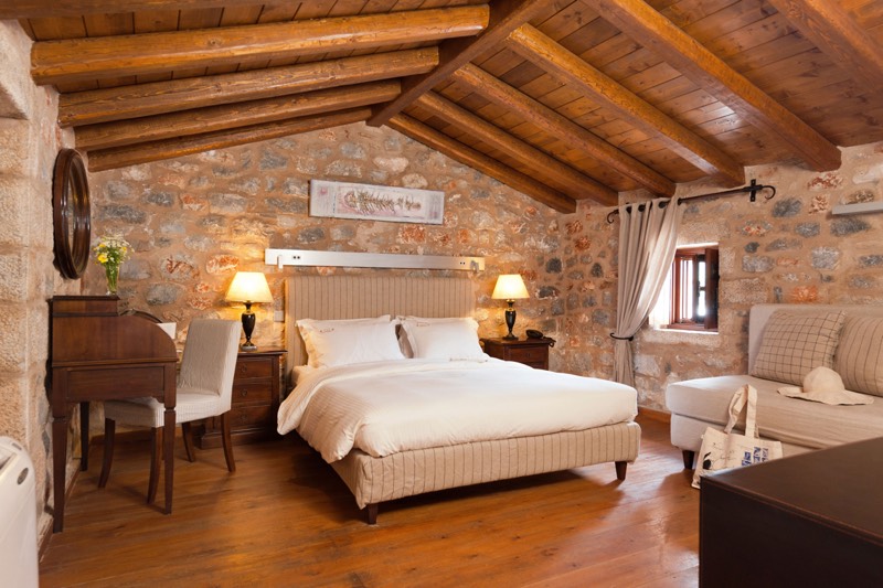 a greece yoga retreat accommodation